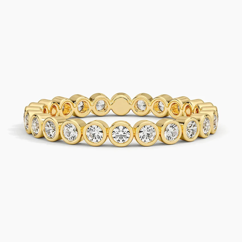 ROUND BEZEL ETERNITY BAND