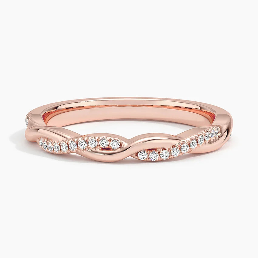 ENTWINED DIAMOND RING
