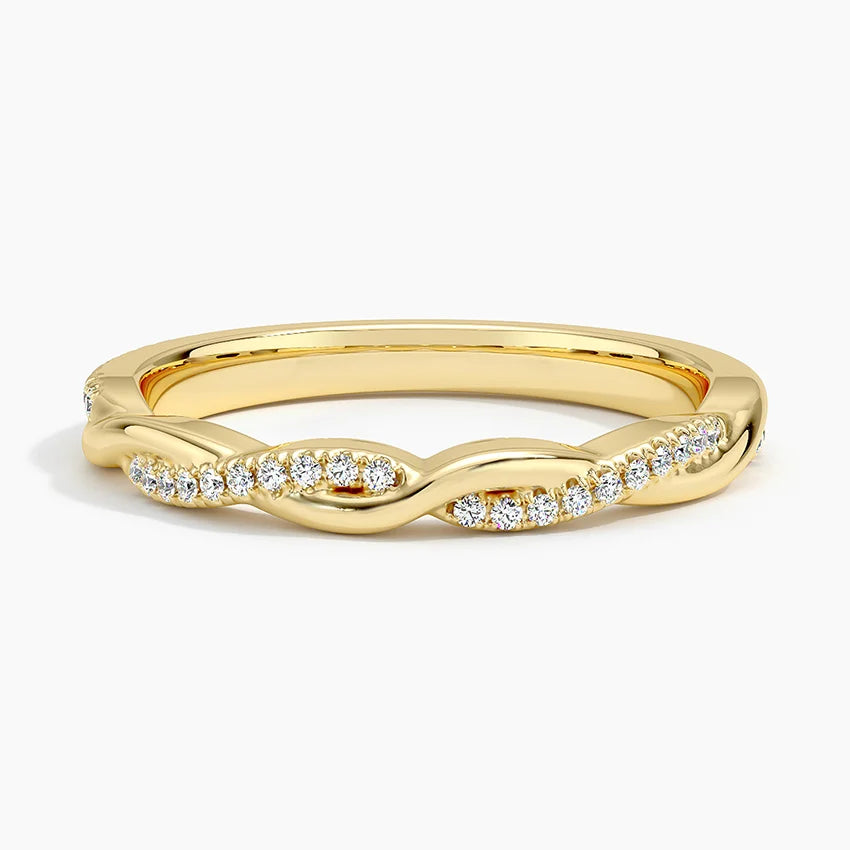ENTWINED DIAMOND RING