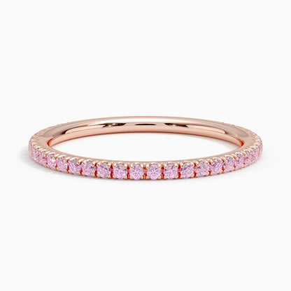 BLUSH PAVE BAND - M&D Signature Jewels