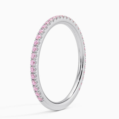BLUSH PAVE BAND - M&D Signature Jewels