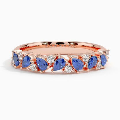 BLOOM SAPPHIRE RING - M&D Signature Jewels