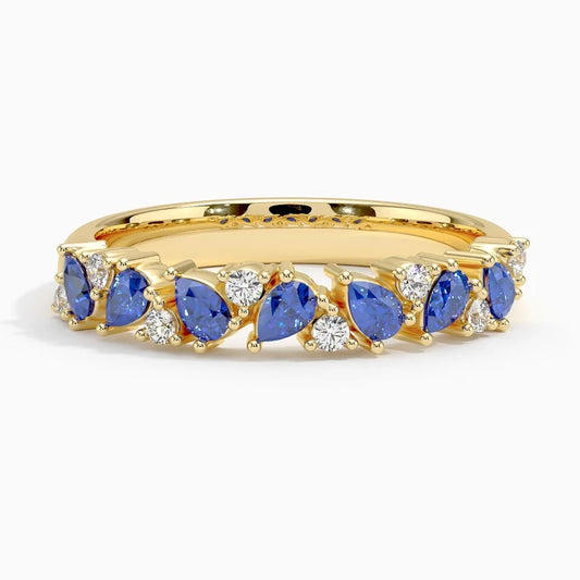 BLOOM SAPPHIRE RING - M&D Signature Jewels