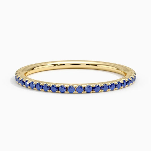 SAPPHIRE ETERNELLE BAND - M&D Signature Jewels