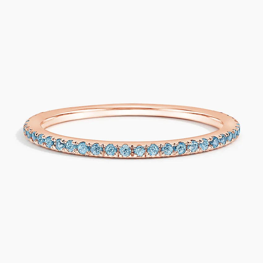 GLACIER BLUE TOPAZ RING
