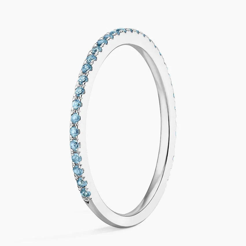 GLACIER BLUE TOPAZ RING