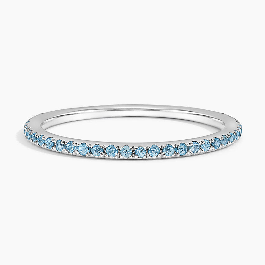 GLACIER BLUE TOPAZ RING