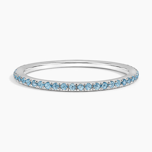 GLACIER BLUE TOPAZ RING