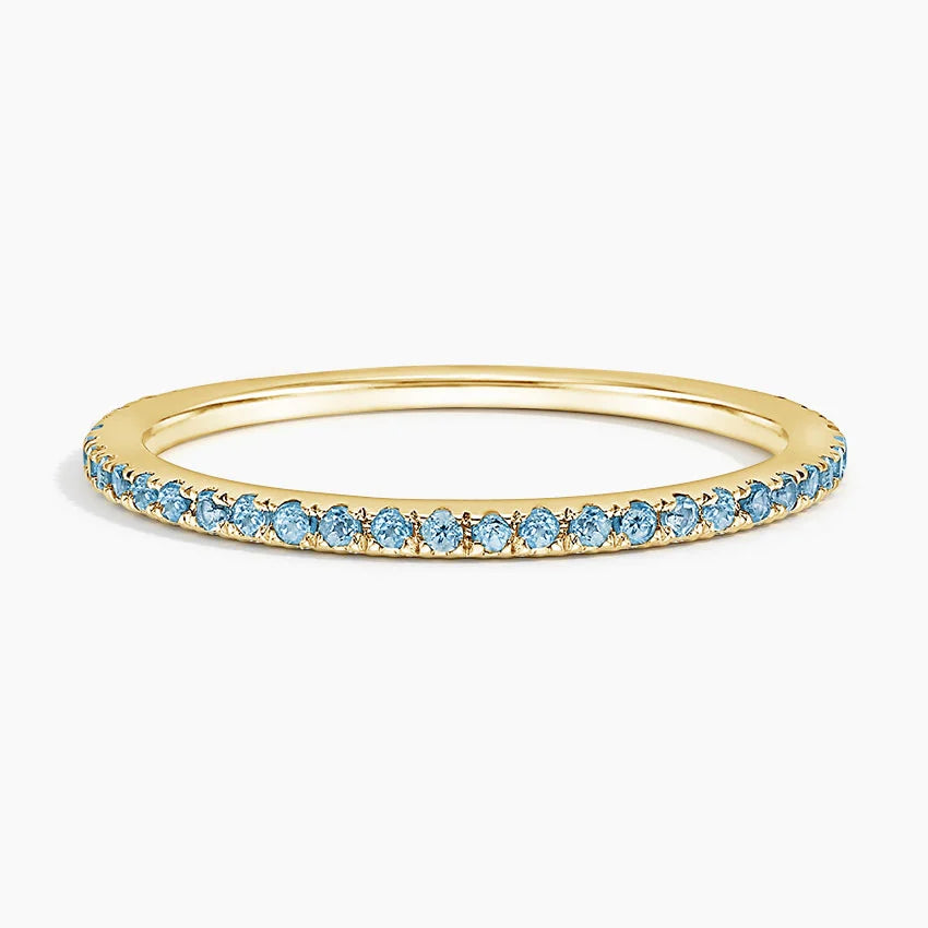 GLACIER BLUE TOPAZ RING