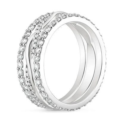 SPIRAL STACK BRILLIANCE RING - M&D Signature Jewels
