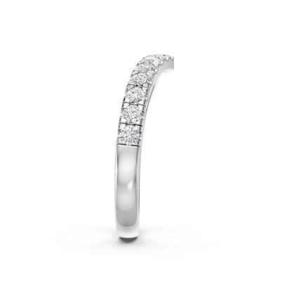 ROUND V CHERON WEDDING BAND