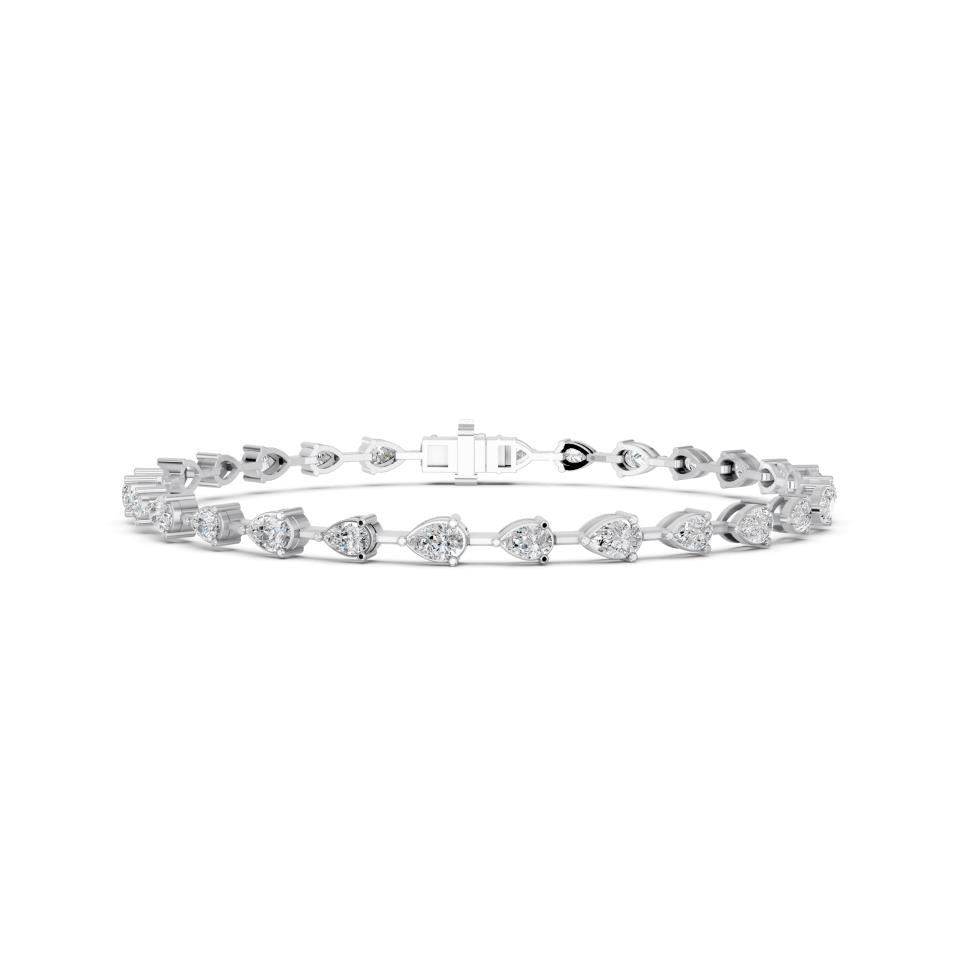 PEAR TENNIS BRACELET