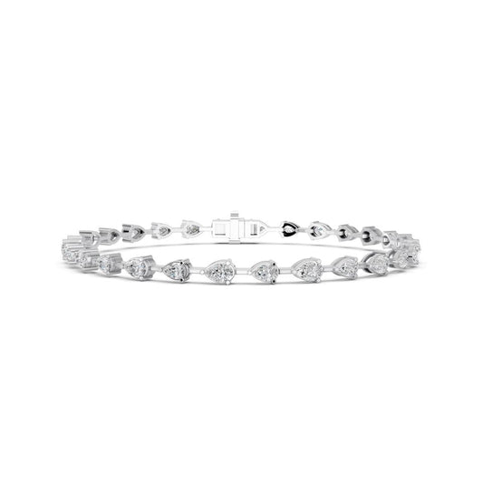 PEAR TENNIS BRACELET
