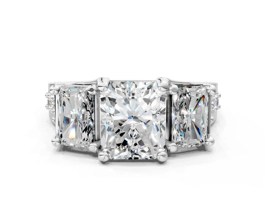 RADIANT 3 STONE RING