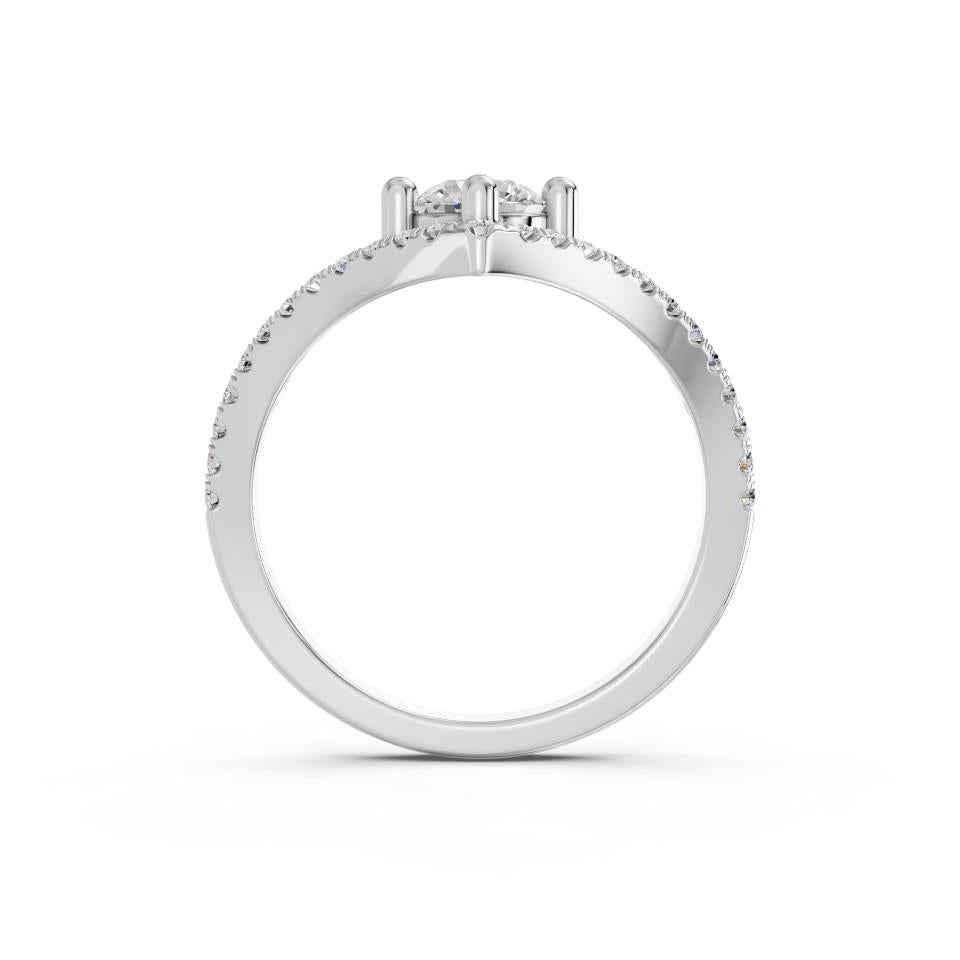 ROUND FANCY PAVE RING
