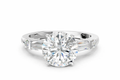 ROUND BAGUETTE ROUND CHANNEL RING