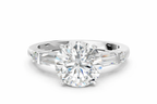 ROUND BAGUETTE ROUND CHANNEL RING