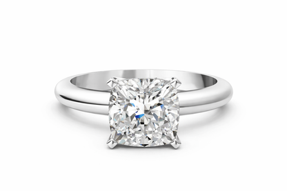 CUSHION SOLITAIRE - M&D Signature Jewels