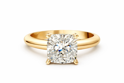 CUSHION SOLITAIRE - M&D Signature Jewels