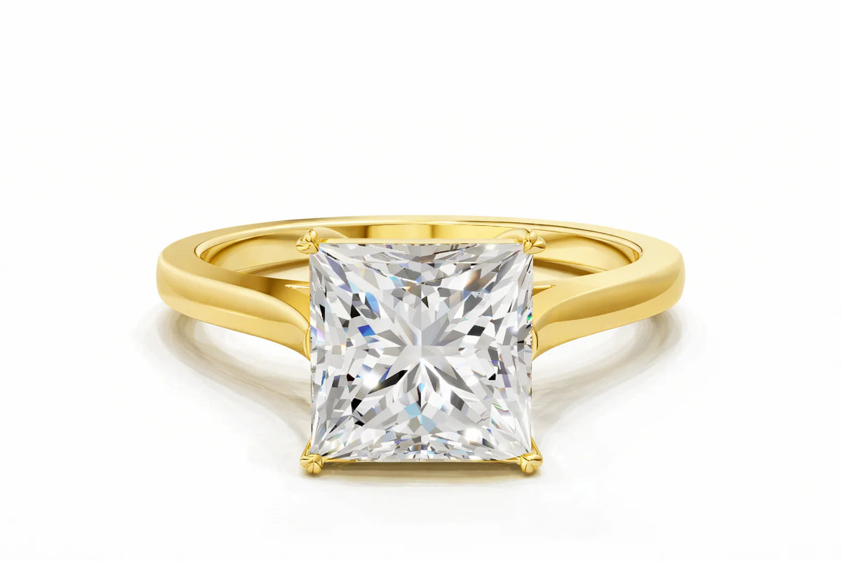 Princess engagement ring