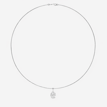 OVAL OMEGA NECKLACE - M&D Signature Jewels