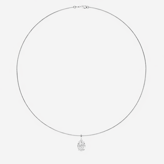 OVAL OMEGA NECKLACE