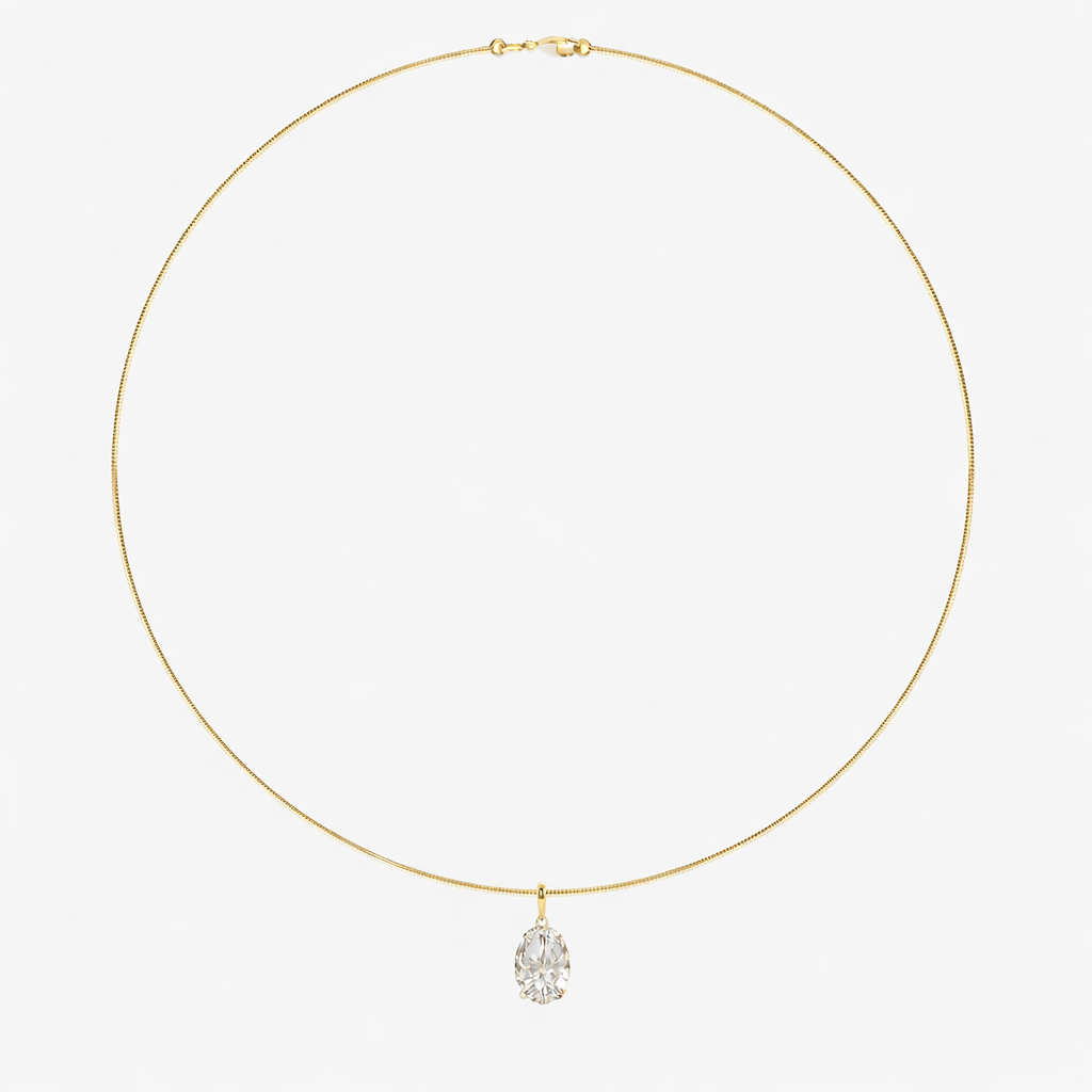 OVAL OMEGA NECKLACE - M&D Signature Jewels
