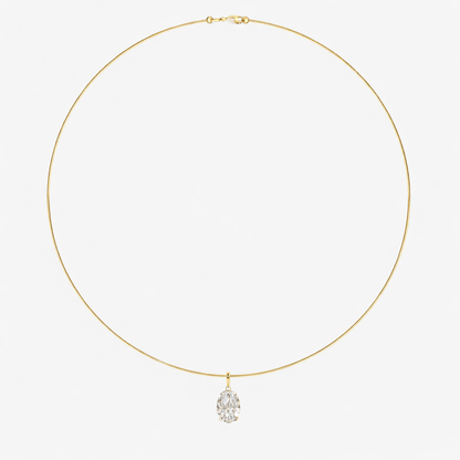 OVAL OMEGA NECKLACE - M&D Signature Jewels