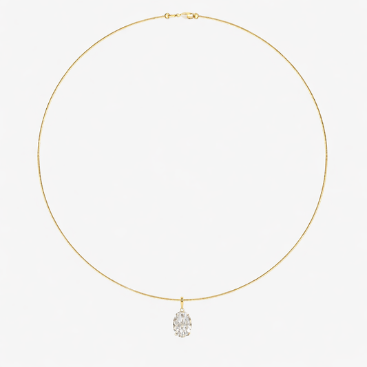 OVAL OMEGA NECKLACE - M&D Signature Jewels