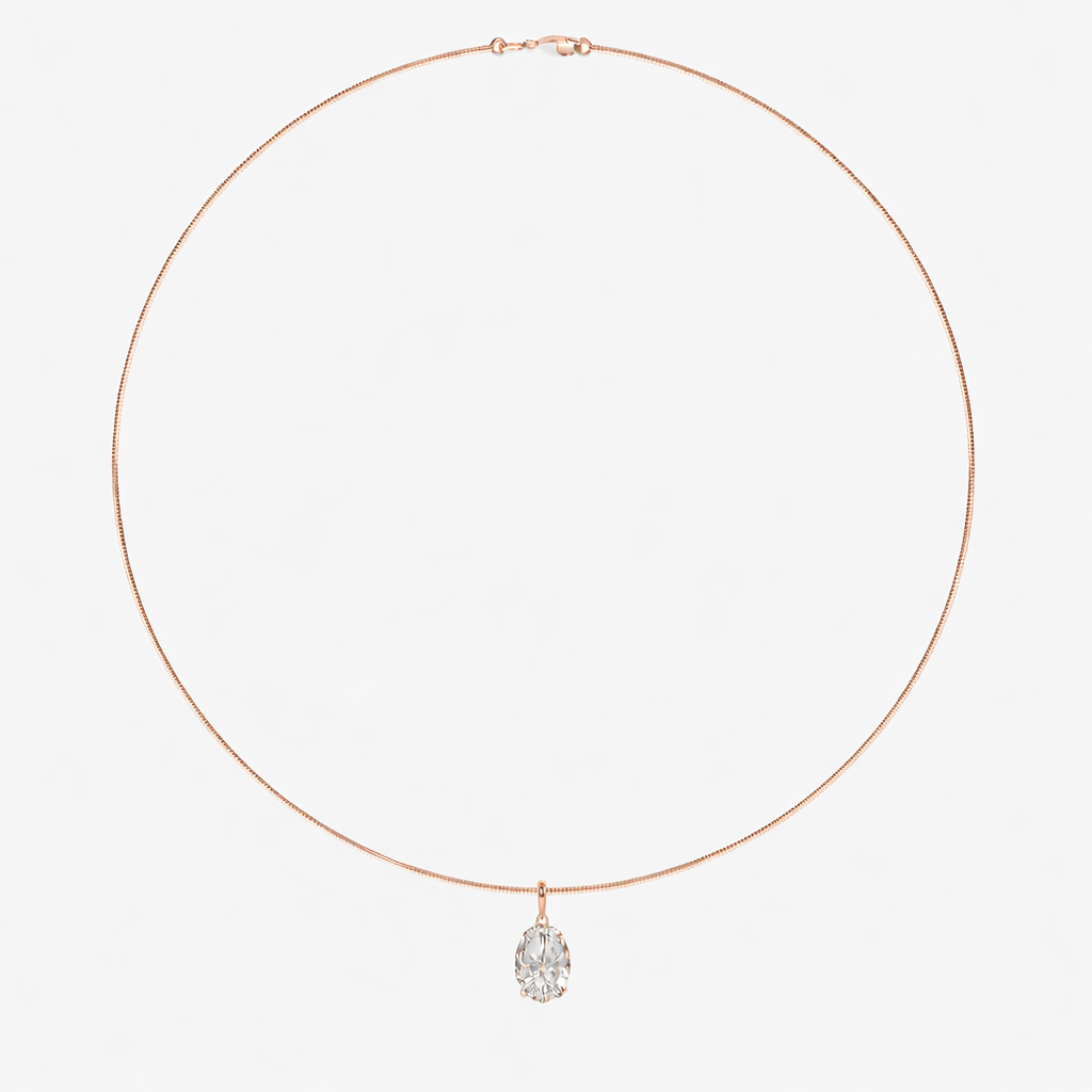 OVAL OMEGA NECKLACE - M&D Signature Jewels
