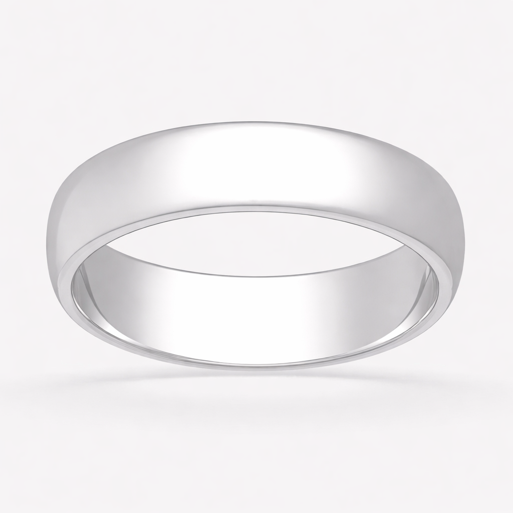 4MM PLAIN MENS BAND