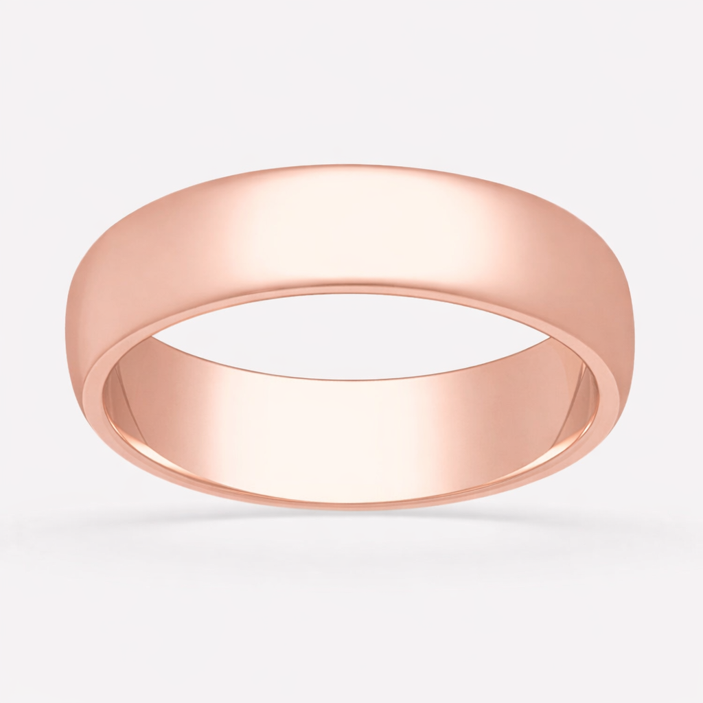 4MM PLAIN MENS BAND - M&D Signature Jewels