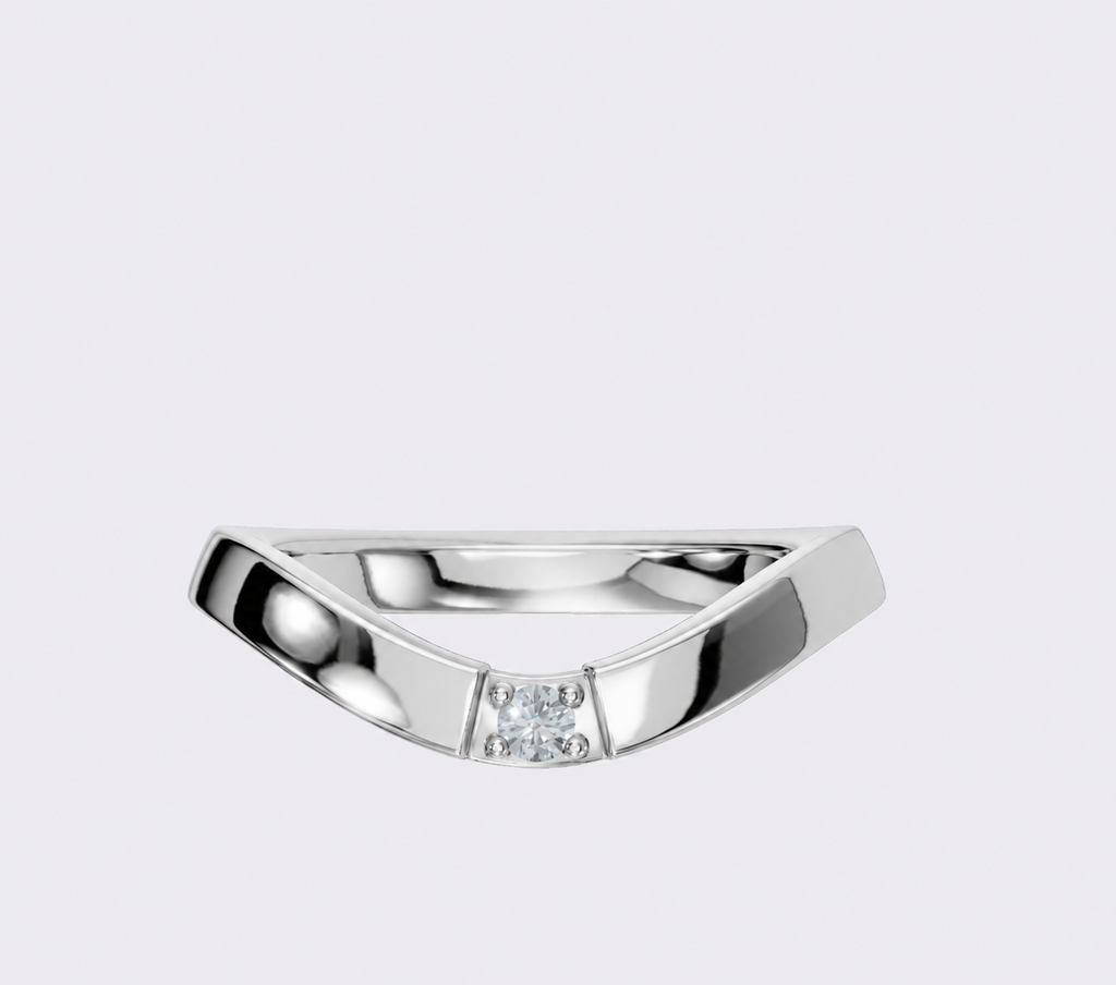 ROUND WEDDING BAND