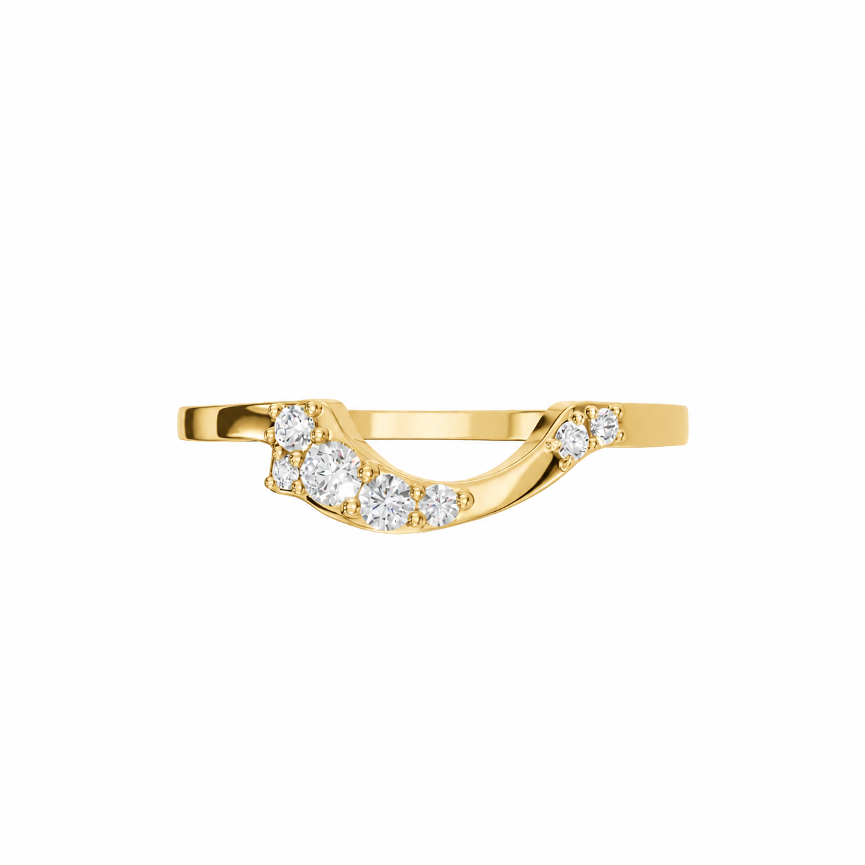 ROUND WEDDING BAND