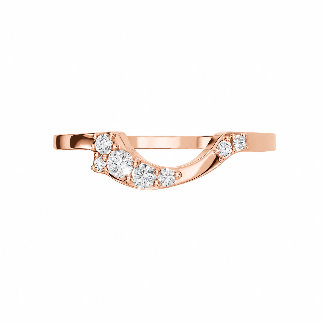 ROUND WEDDING BAND