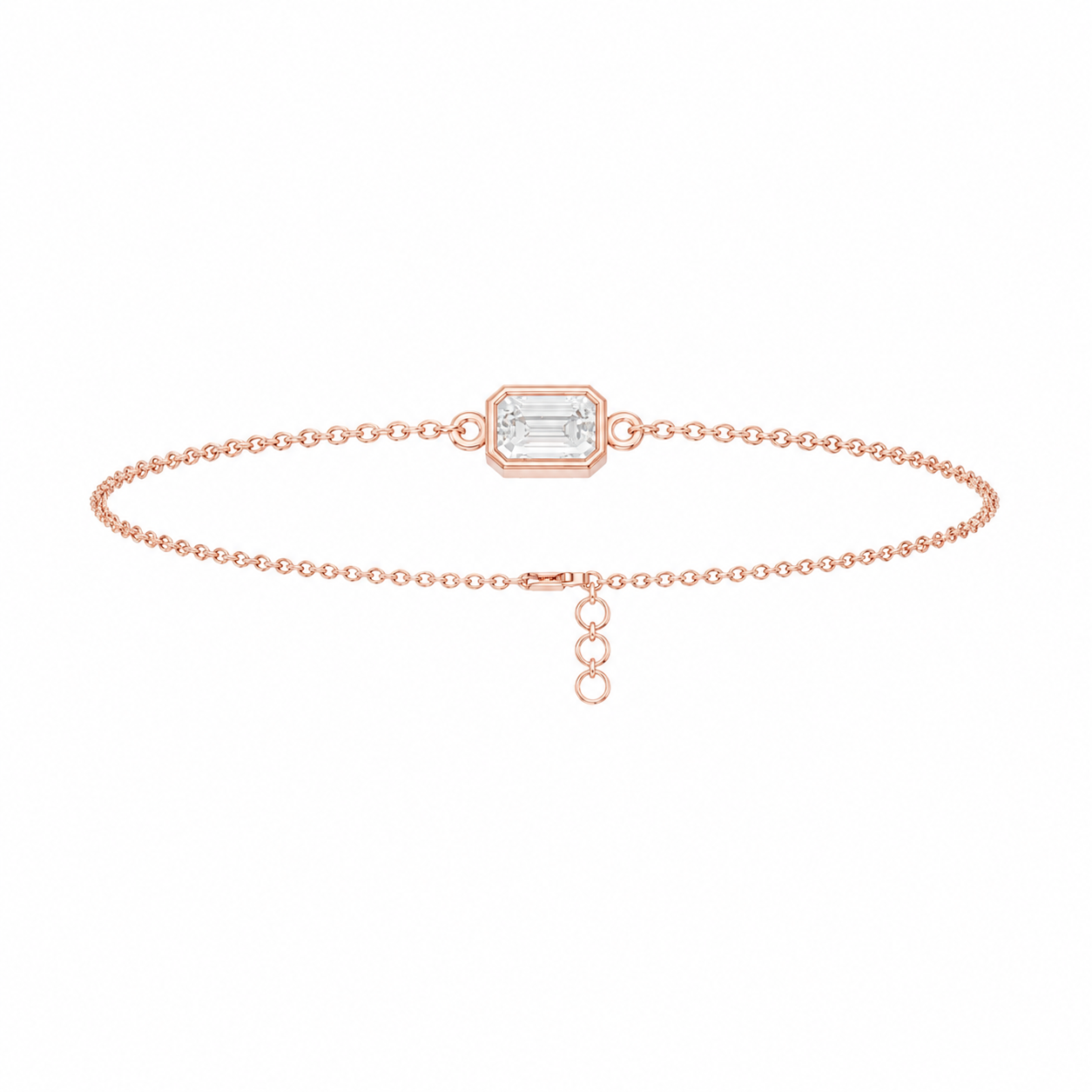 EMERALD SOLITAIRE BRACELET