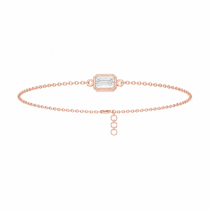 EMERALD SOLITAIRE BRACELET - M&D Signature Jewels