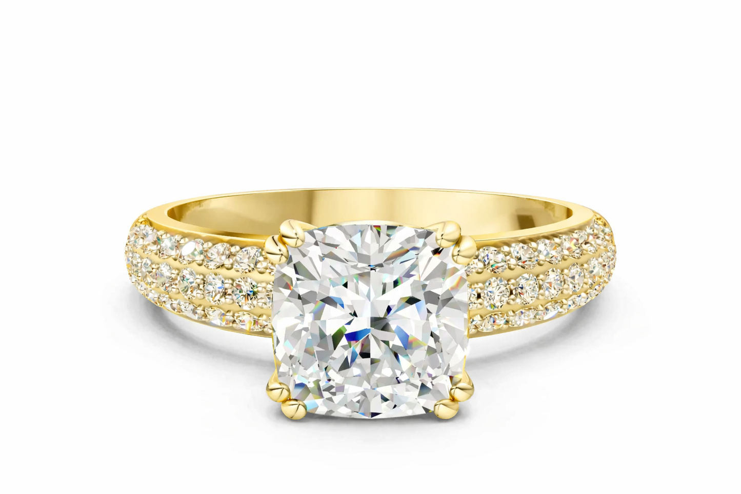 CUSHION VINTAGE RING - M&D Signature Jewels