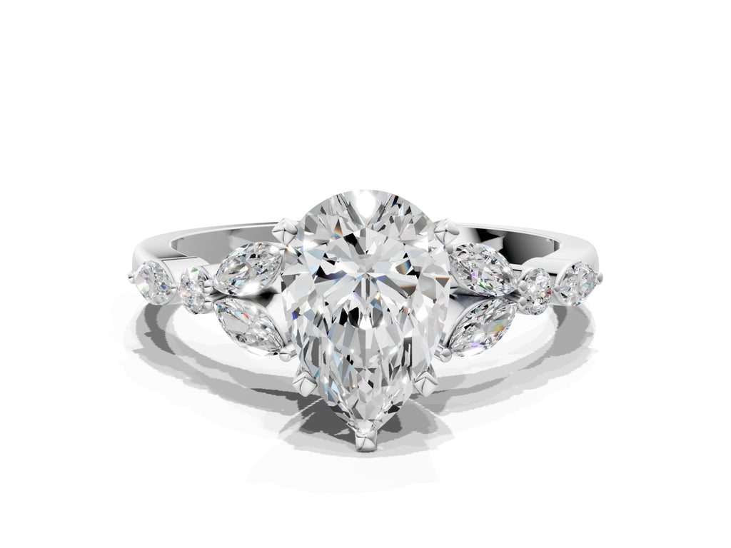 PEAR NATURE INSPIRED RING