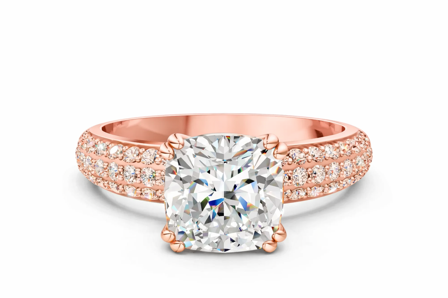 CUSHION VINTAGE RING - M&D Signature Jewels
