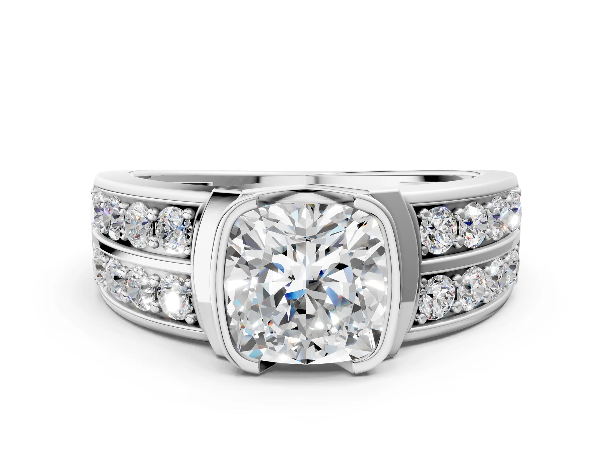 CUSHION VINTAGE RING - M&D Signature Jewels