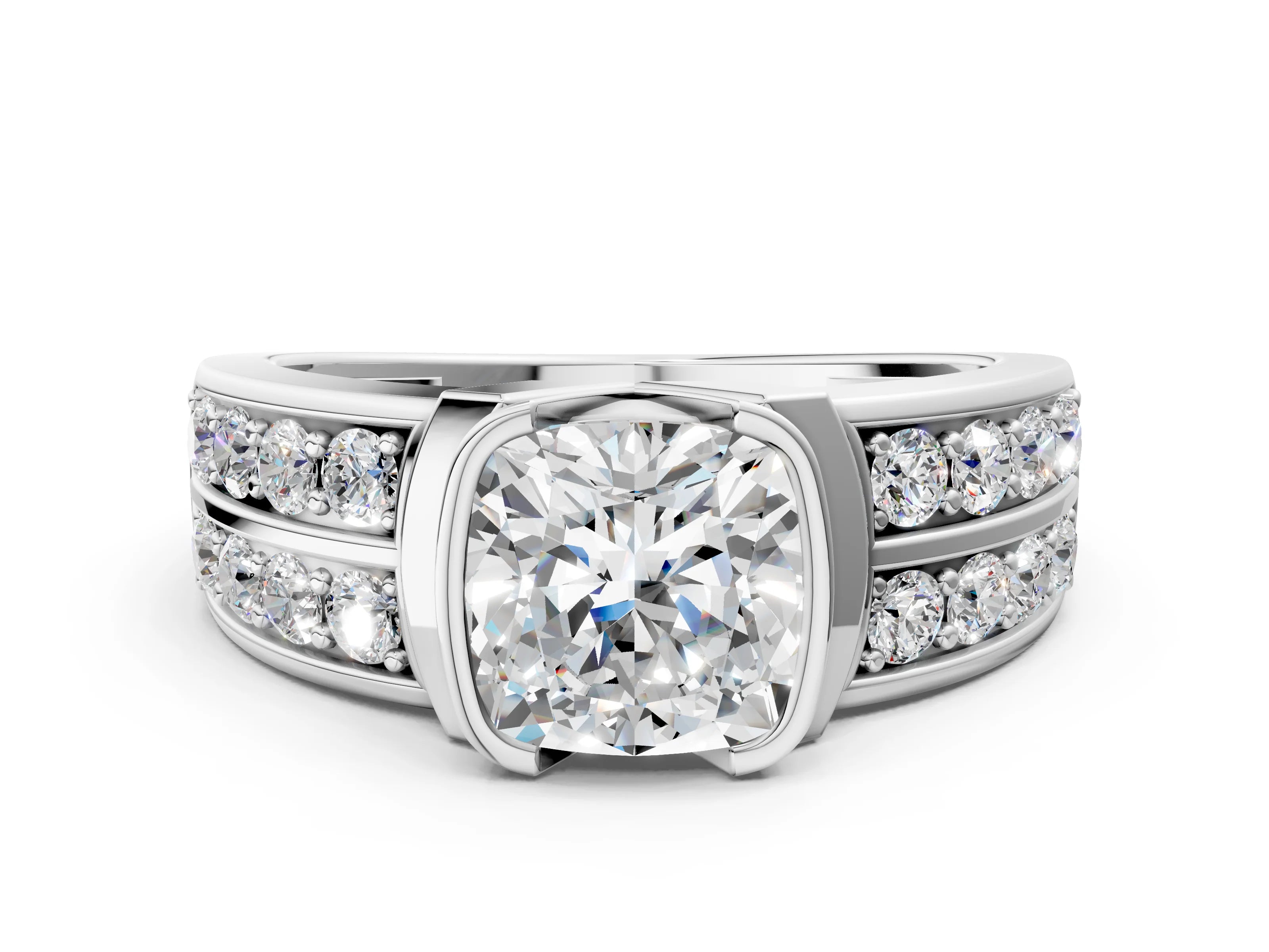 CUSHION VINTAGE RING