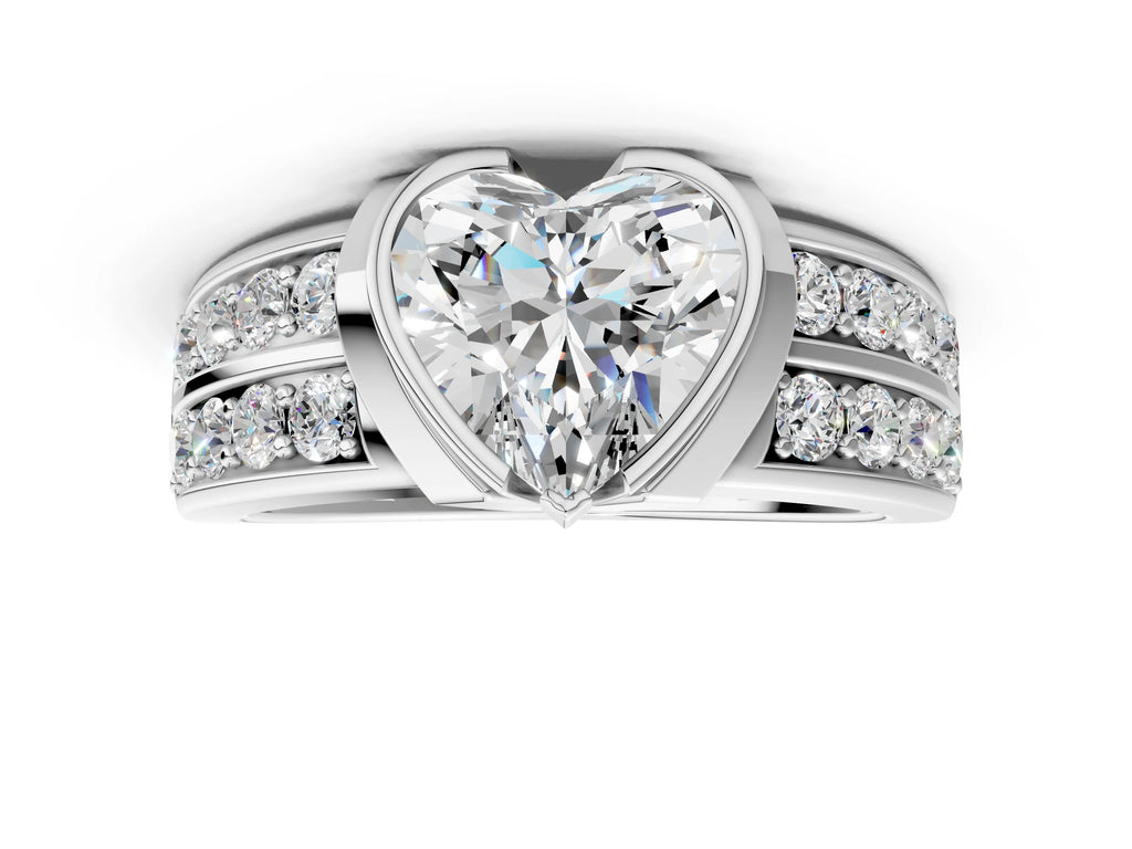 HEART VINTAGE RING