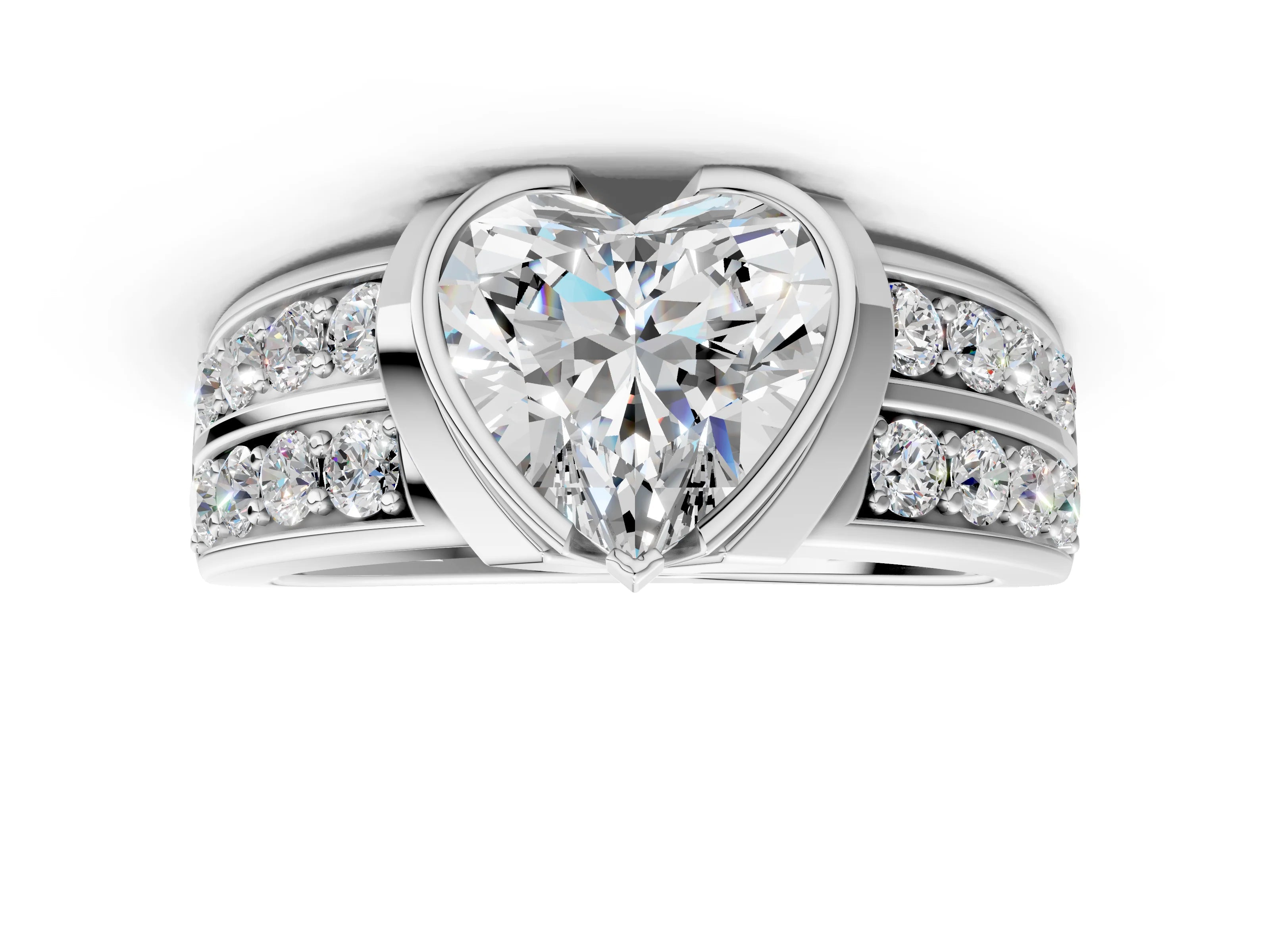 HEART VINTAGE RING