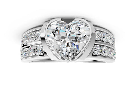 HEART VINTAGE RING