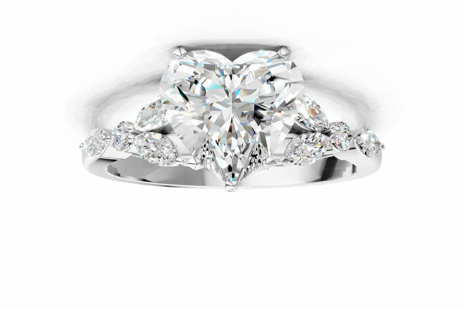 HEART NATURE INSPIRED RING
