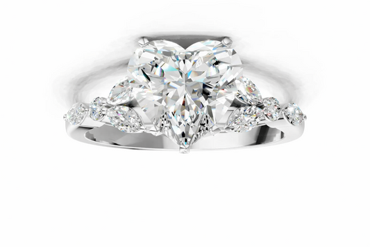 HEART NATURE INSPIRED RING