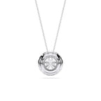 ROUND HALO PENDANT