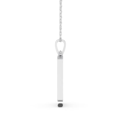 American Flag Dog Tag Pendant with Lab-Grown Diamonds & Gemstones - M&D Signature Jewels