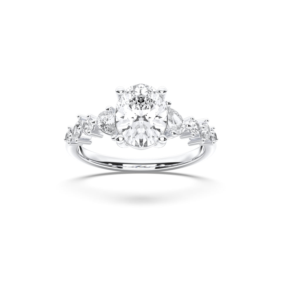 OVAL NATURE INSPIRED RING